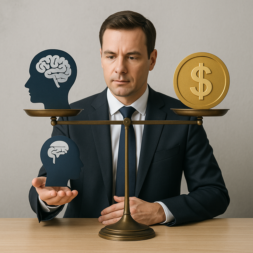 El equilibrio entre la salud mental y la salud financiera